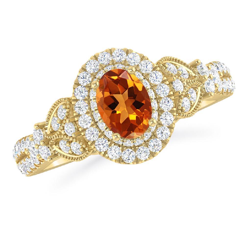 Yellow Gold - Citrine