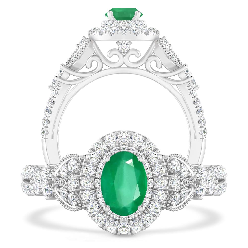 White Gold - Emerald