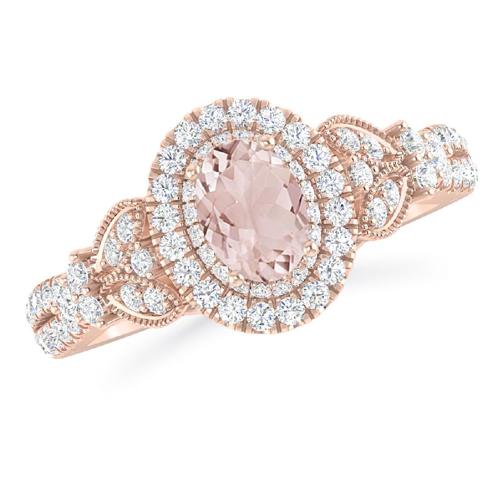 Rose Gold - Morganite