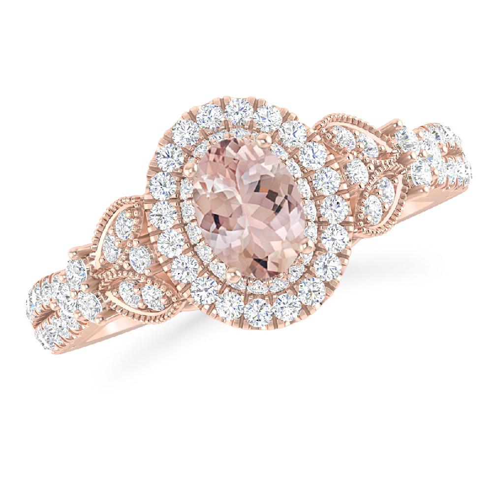 Rose Gold - Morganite