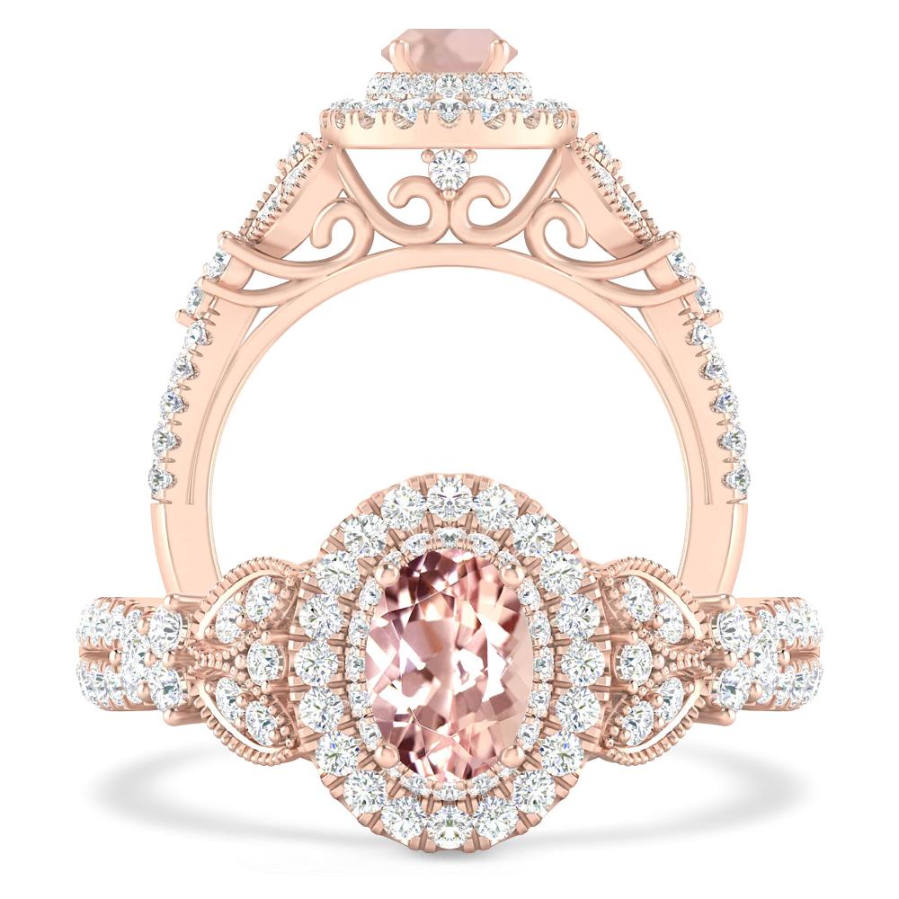 Rose Gold - Morganite