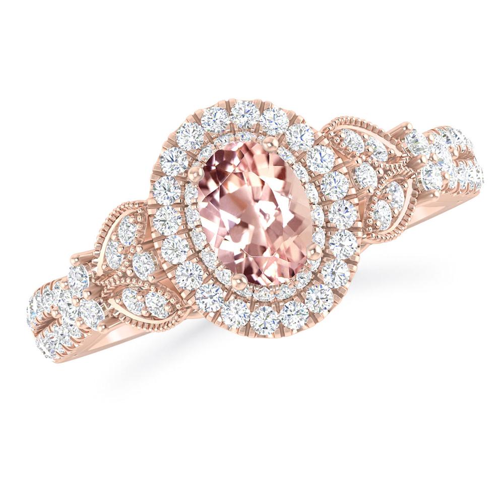 Rose Gold - Morganite