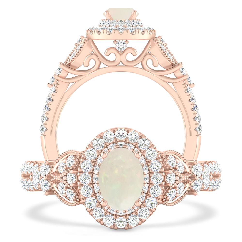 Rose Gold - Opal