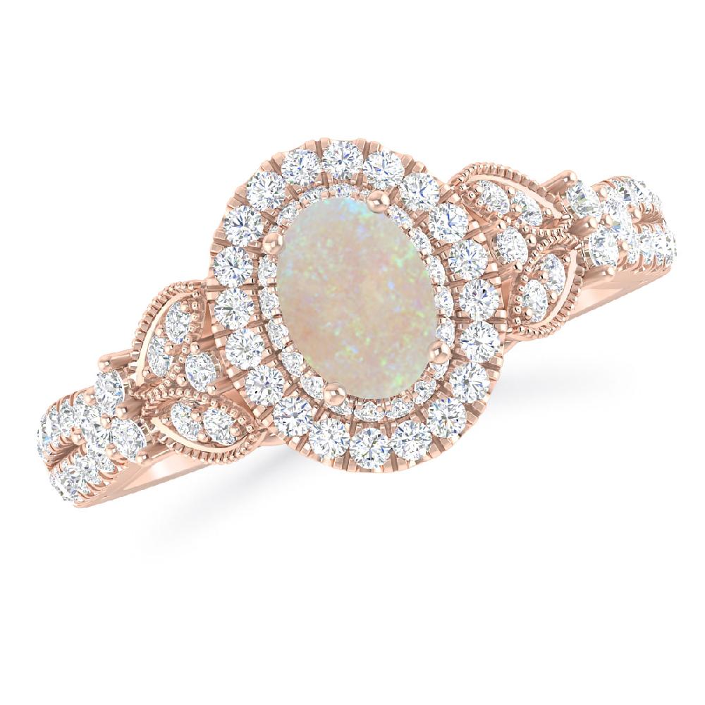 Rose Gold - Opal