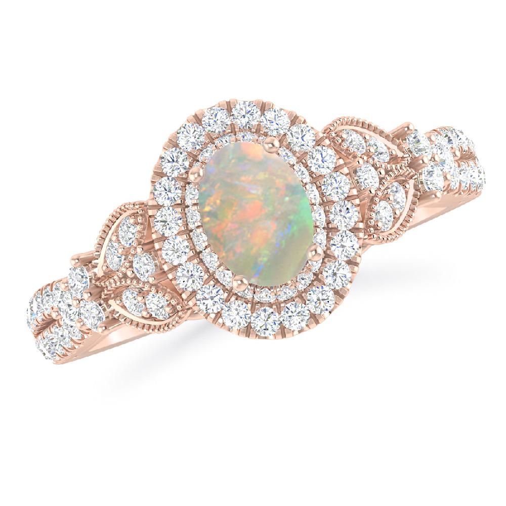 Rose Gold - Opal