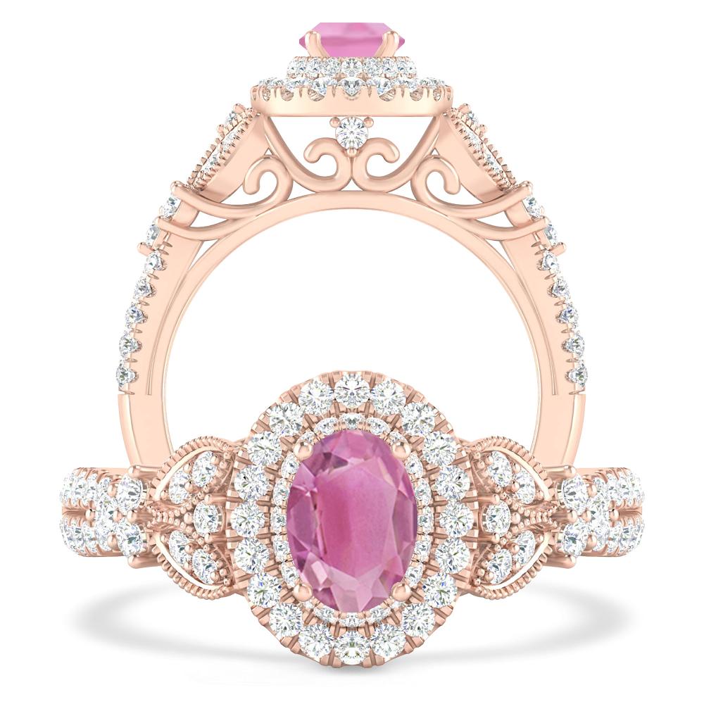 Rose Gold - Pink Tourmaline