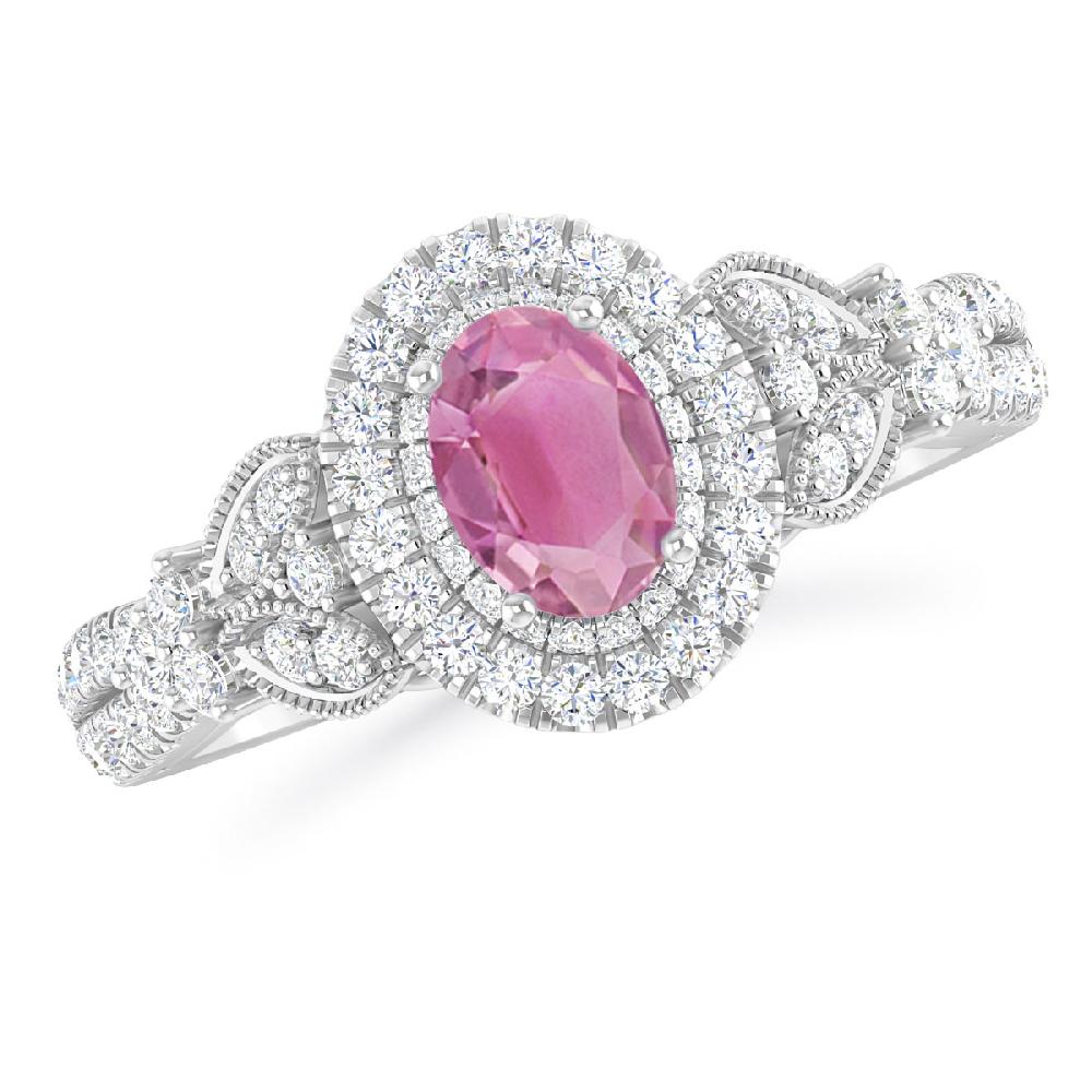 White Gold - Pink Tourmaline