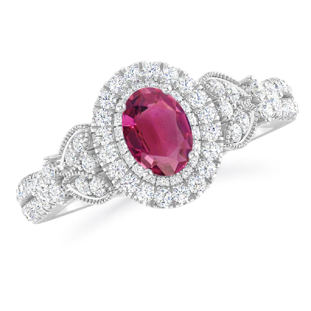 White Gold - Pink Tourmaline