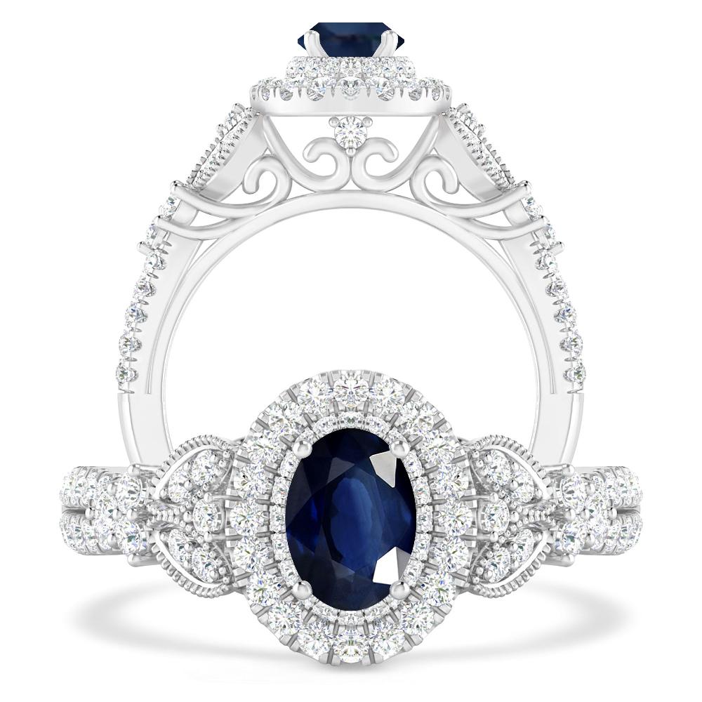 White Gold - Sapphire