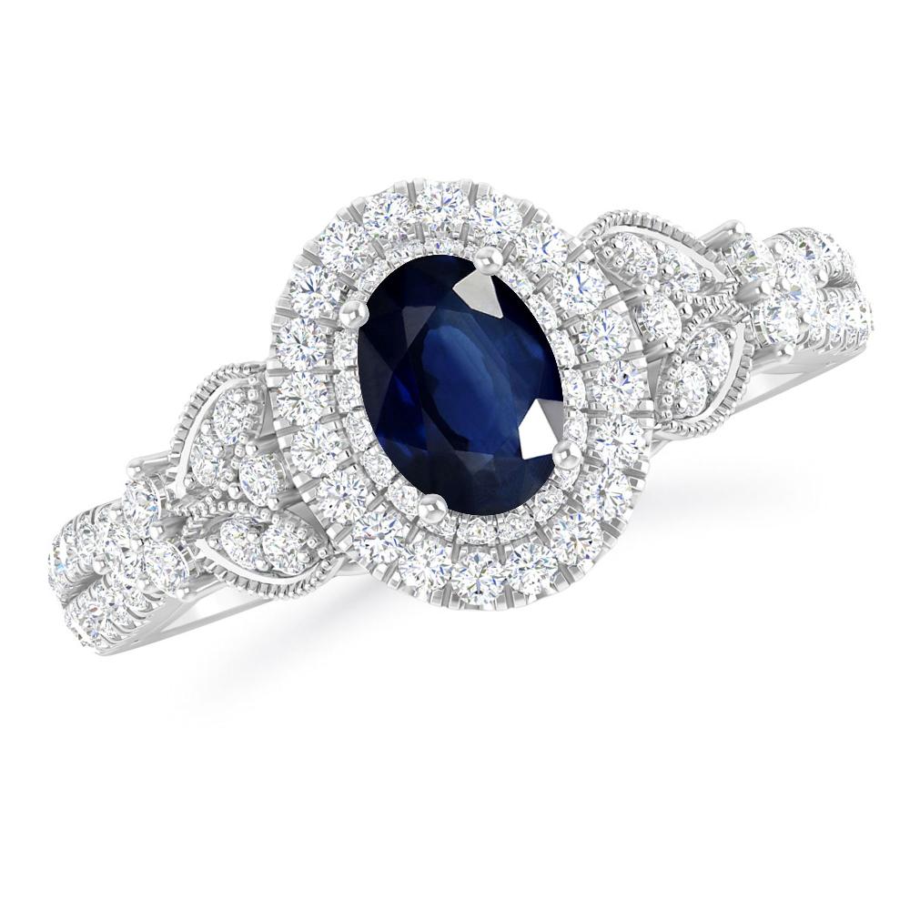 White Gold - Sapphire