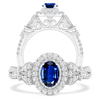 White Gold - Sapphire