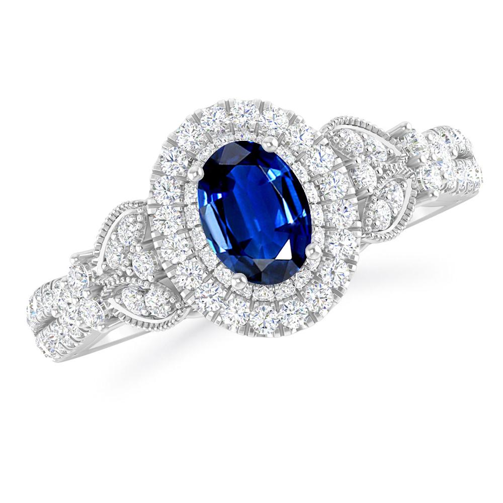 White Gold - Sapphire