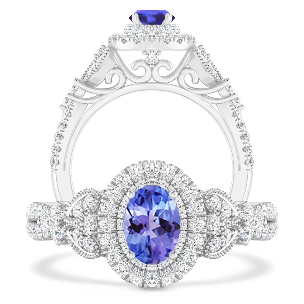 White Gold - Tanzanite