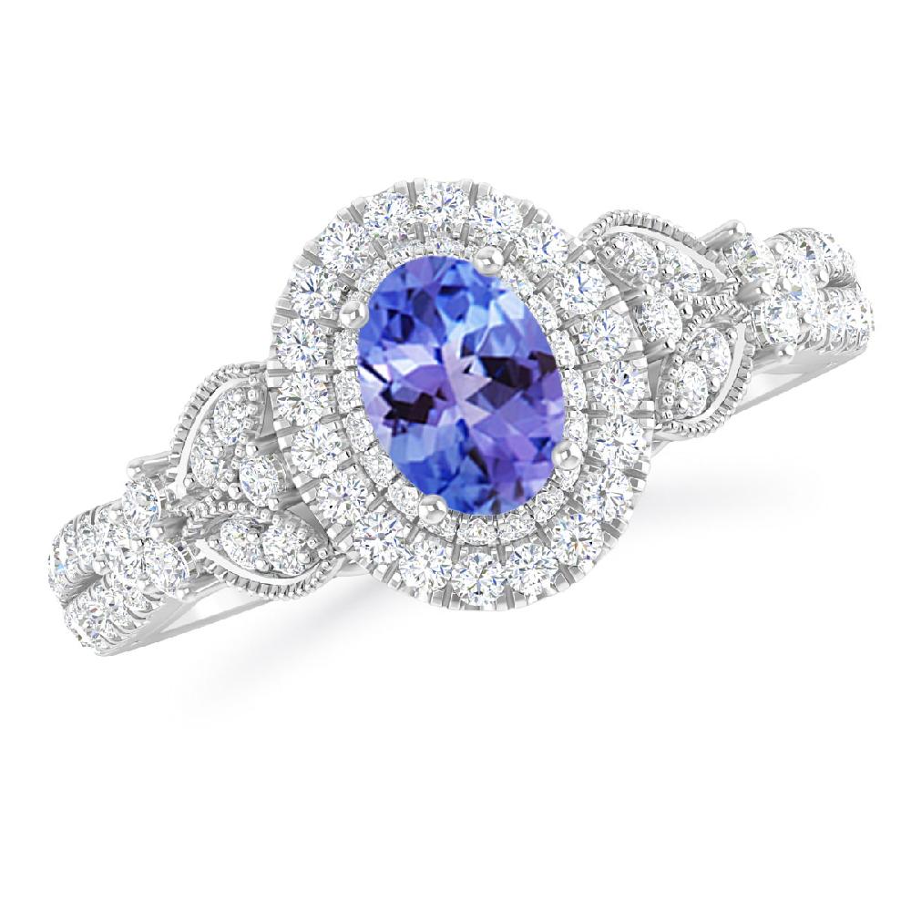 White Gold - Tanzanite