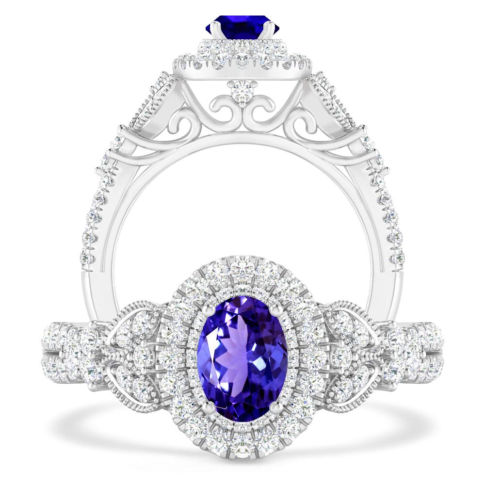 White Gold - Tanzanite