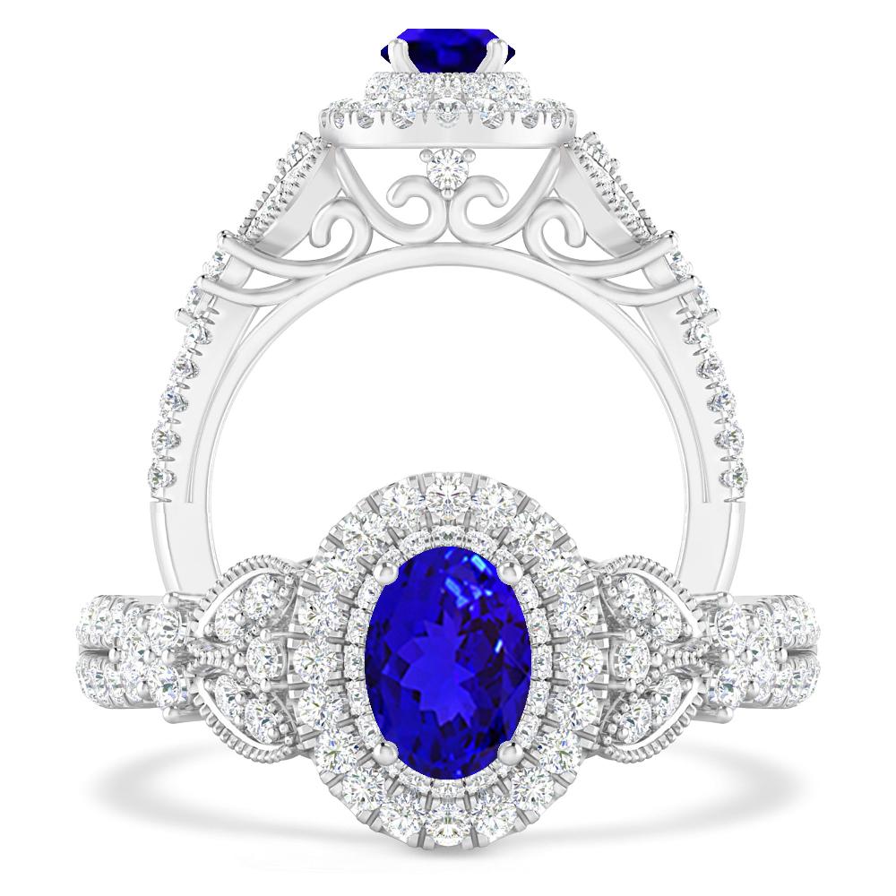 White Gold - Tanzanite