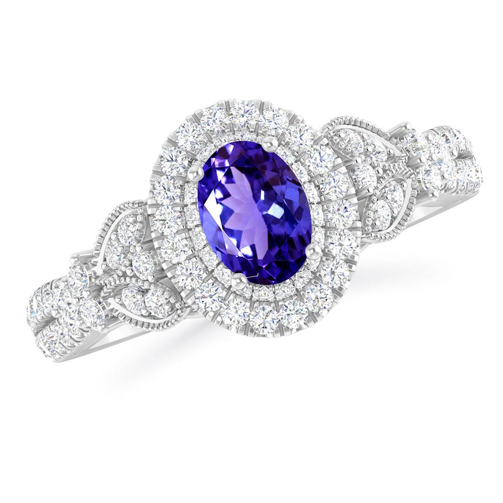 White Gold - Tanzanite