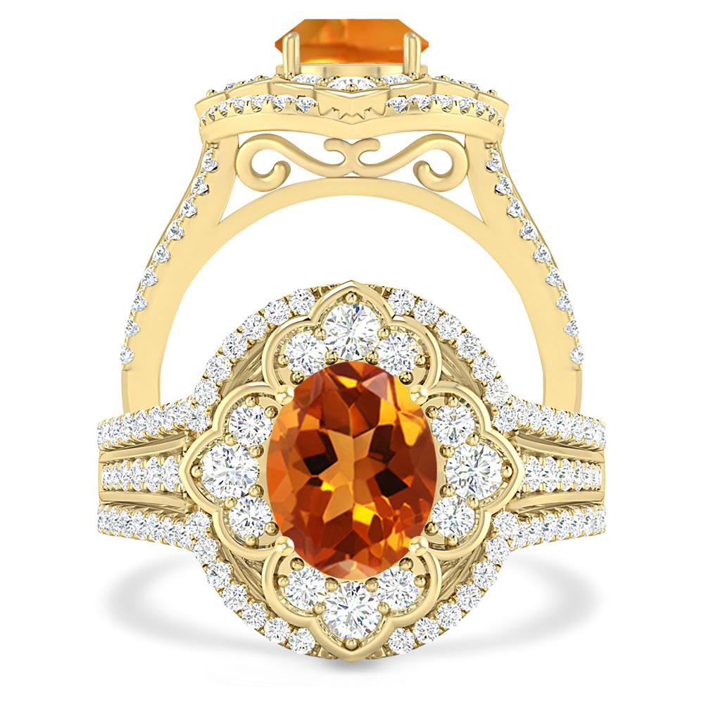 Yellow Gold - Citrine