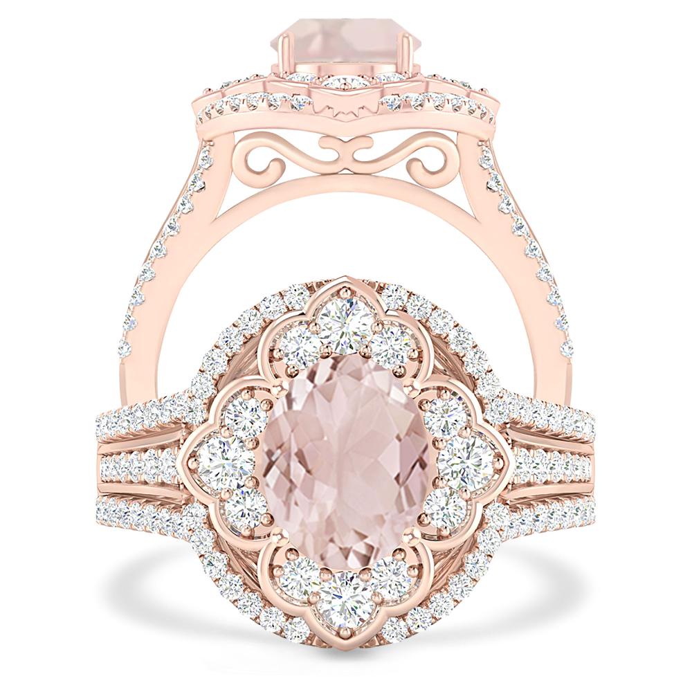 Rose Gold - Morganite