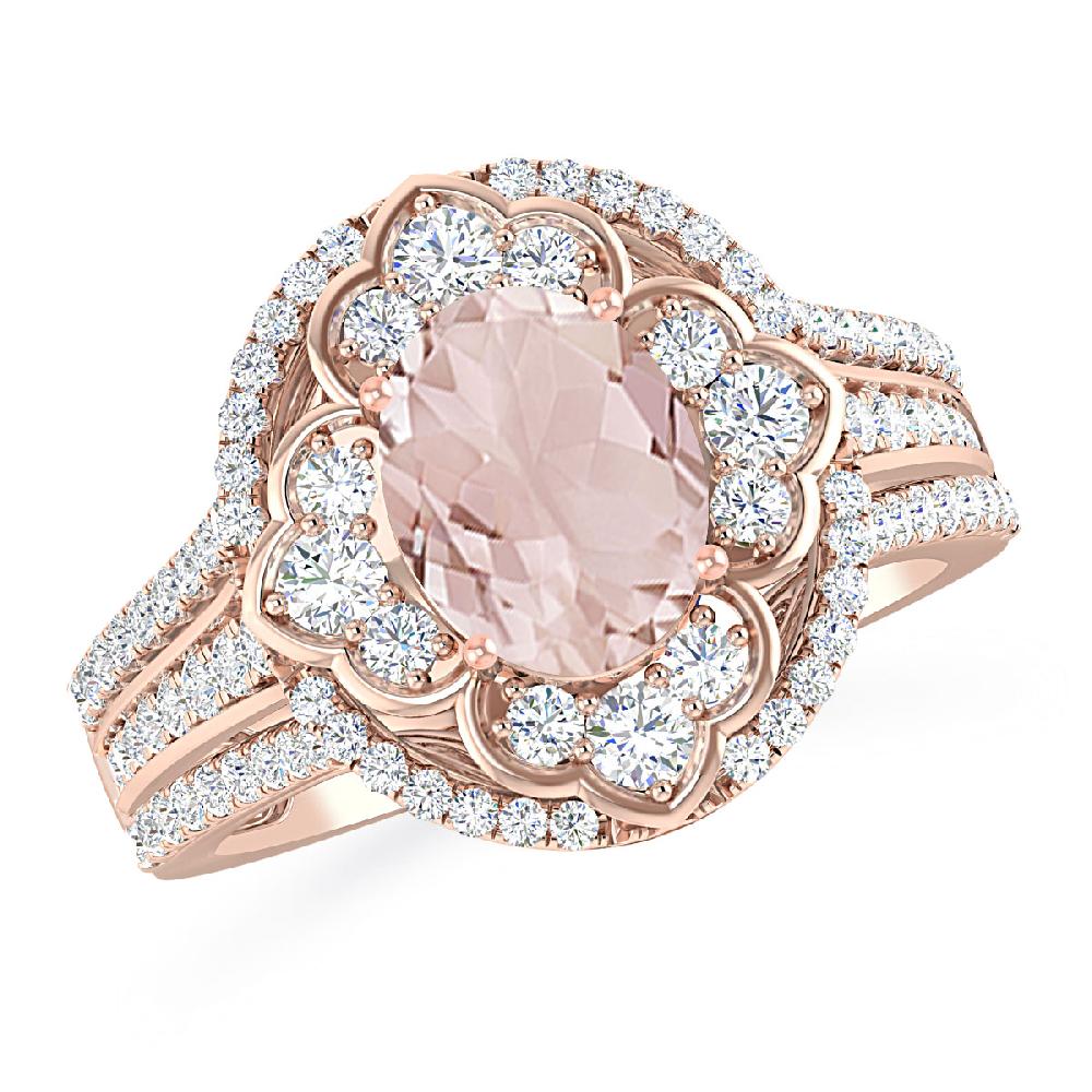 Rose Gold - Morganite