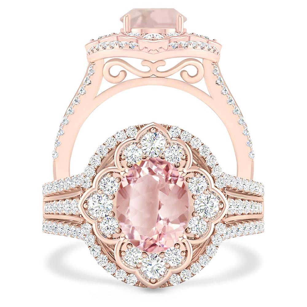 Rose Gold - Morganite