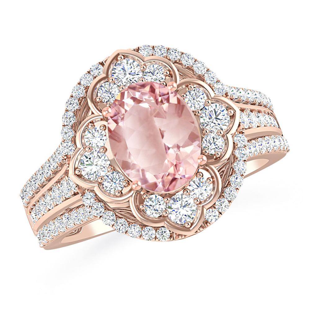 Rose Gold - Morganite