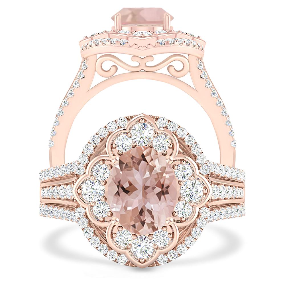 Rose Gold - Morganite