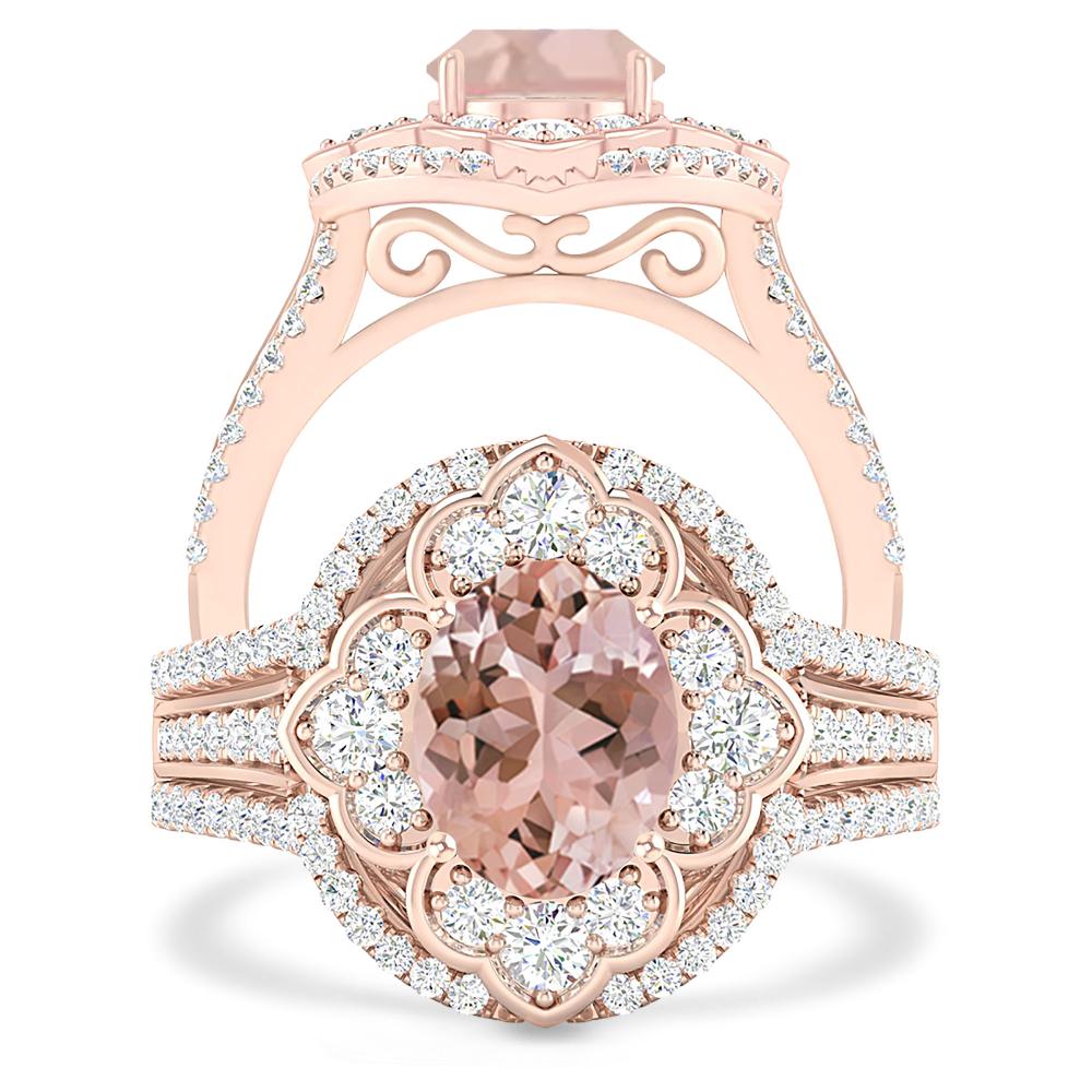 Rose Gold - Morganite