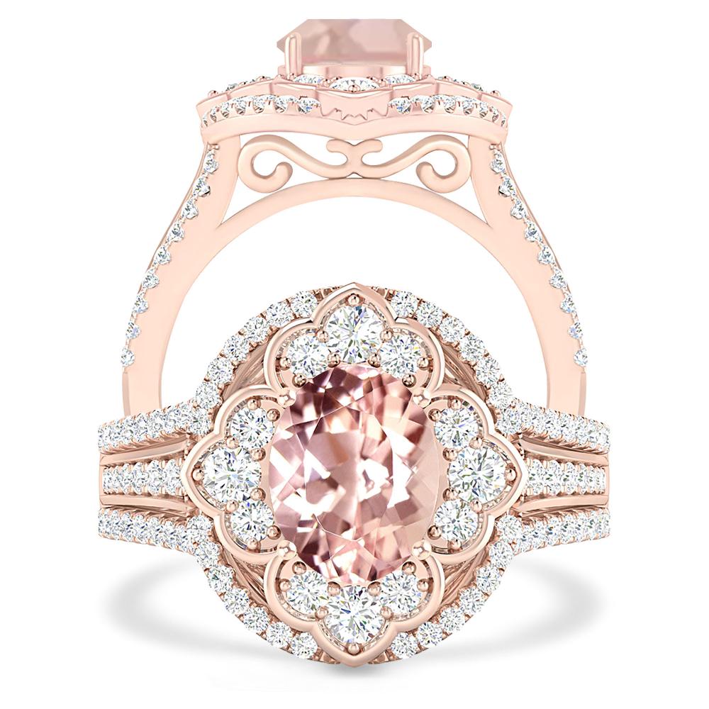 Rose Gold - Morganite