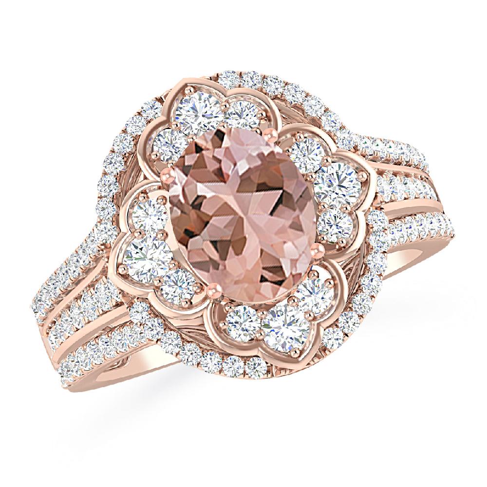 Rose Gold - Morganite