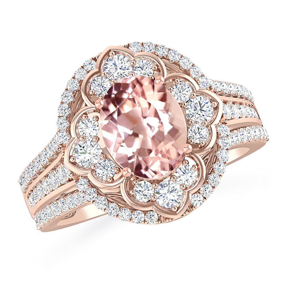 Rose Gold - Morganite