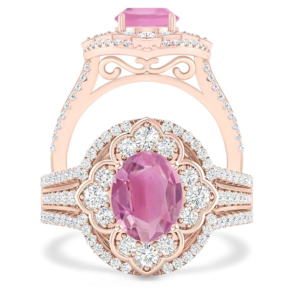 Rose Gold - Pink Tourmaline