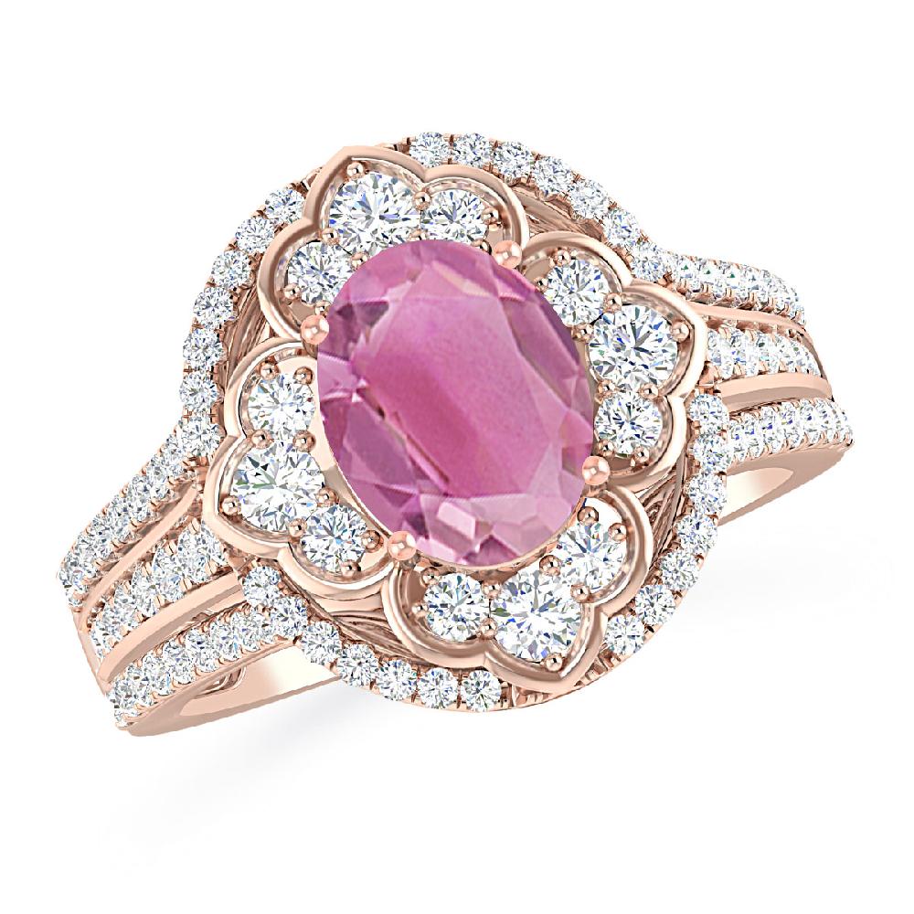 Rose Gold - Pink Tourmaline