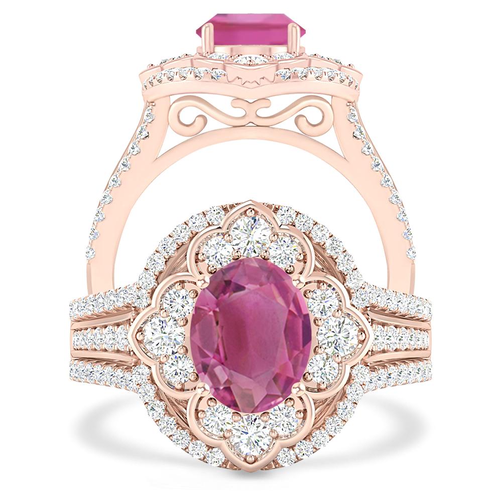 Rose Gold - Pink Tourmaline