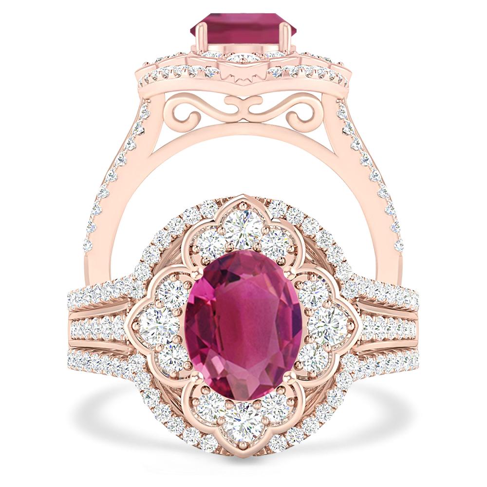 Rose Gold - Pink Tourmaline