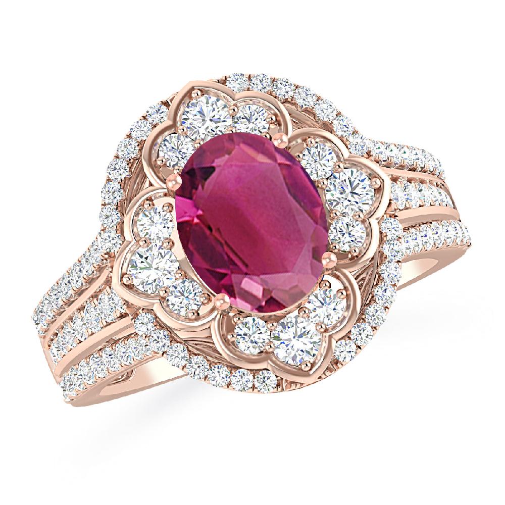 Rose Gold - Pink Tourmaline