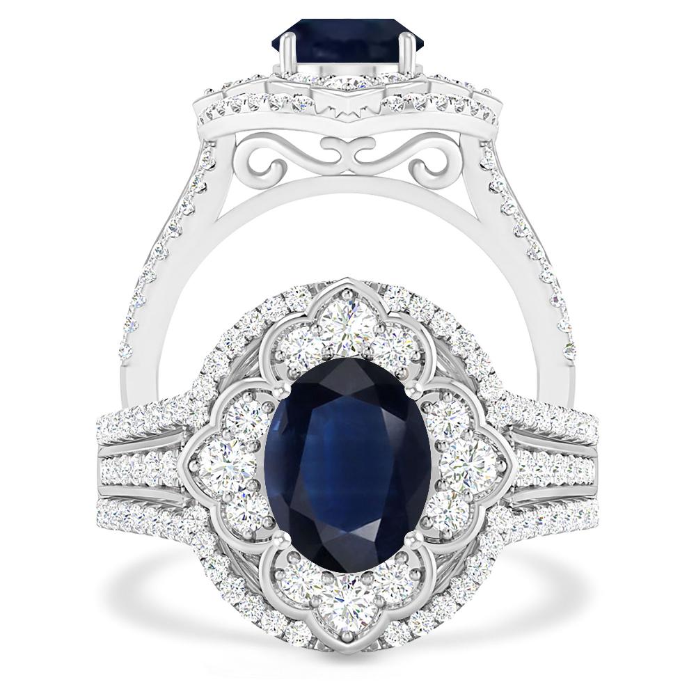 White Gold - Sapphire