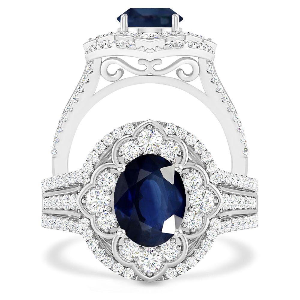 White Gold - Sapphire