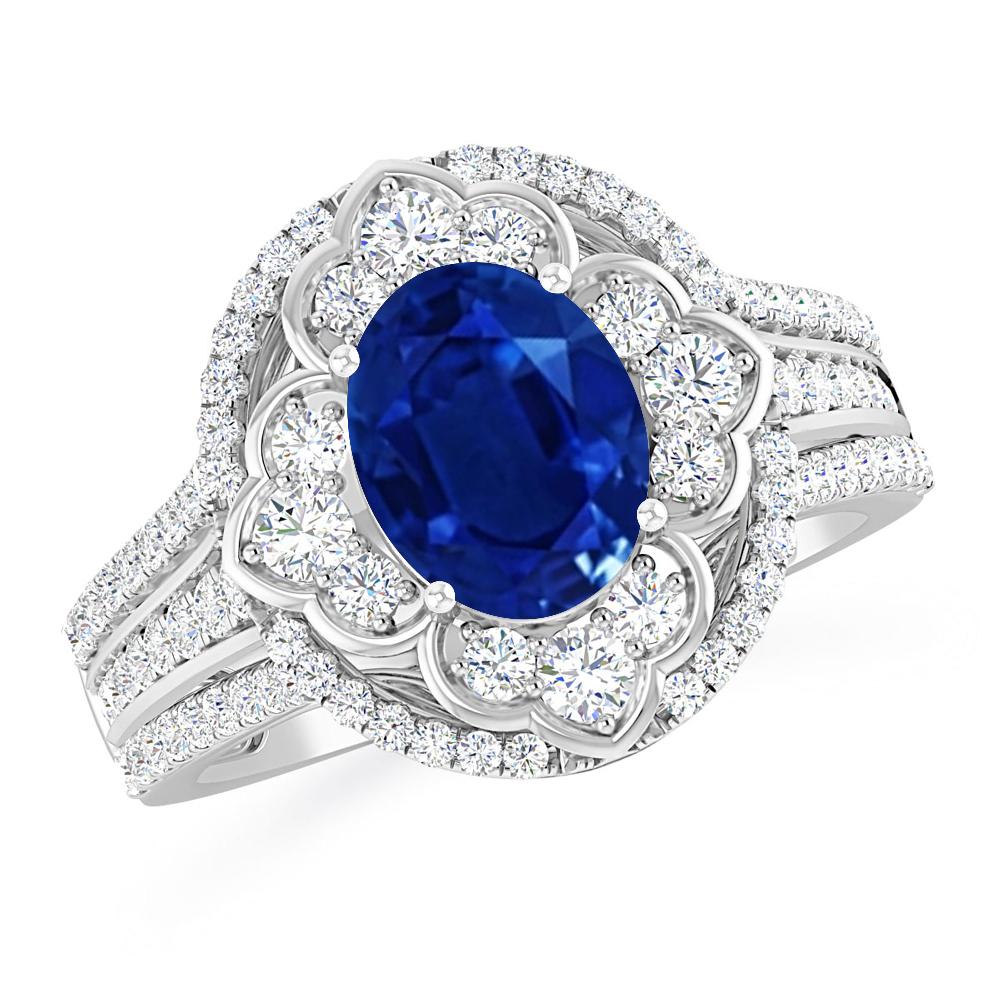 White Gold - Sapphire