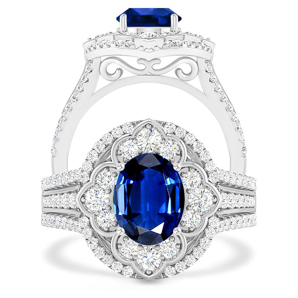 White Gold - Sapphire