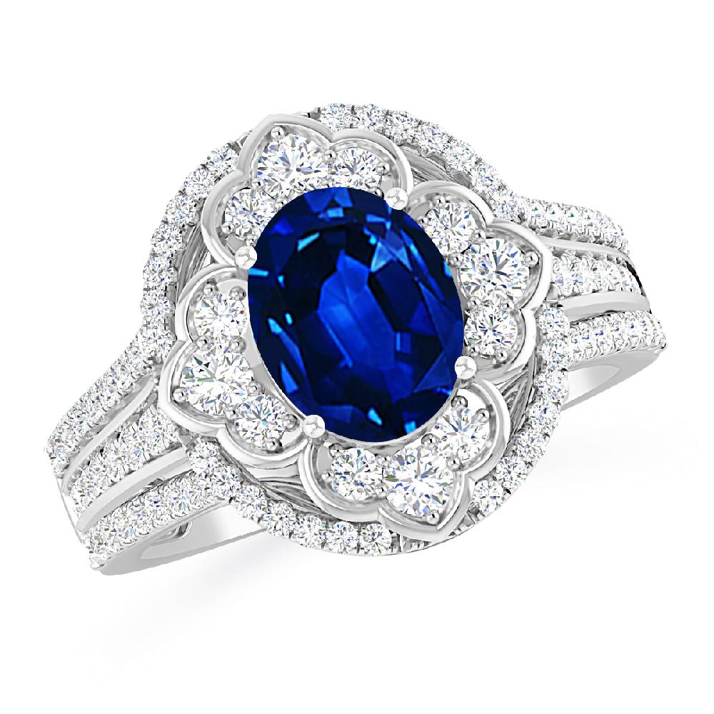 White Gold - Sapphire