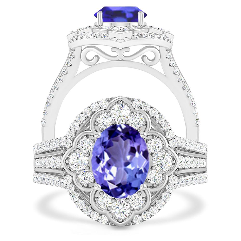 White Gold - Tanzanite