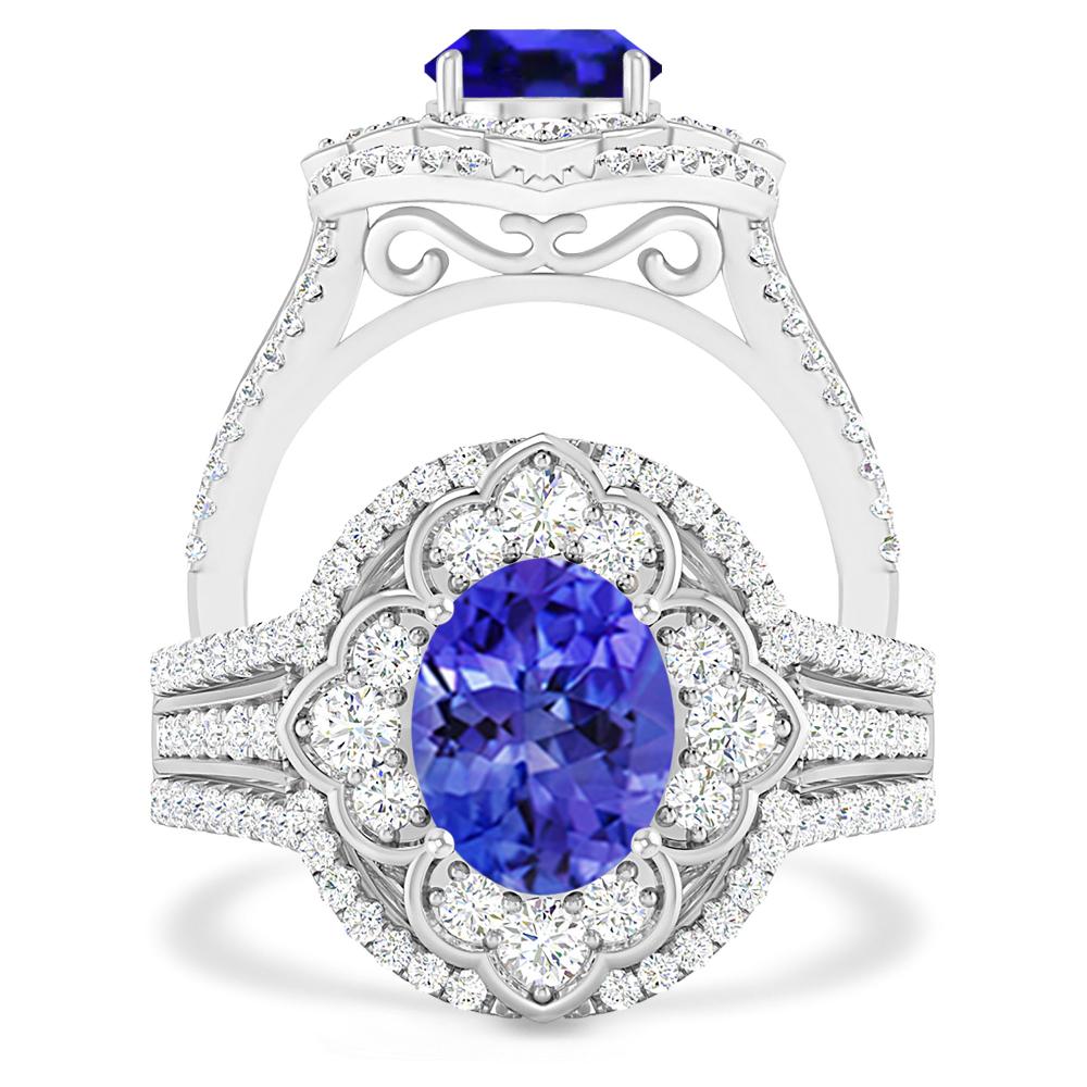 White Gold - Tanzanite