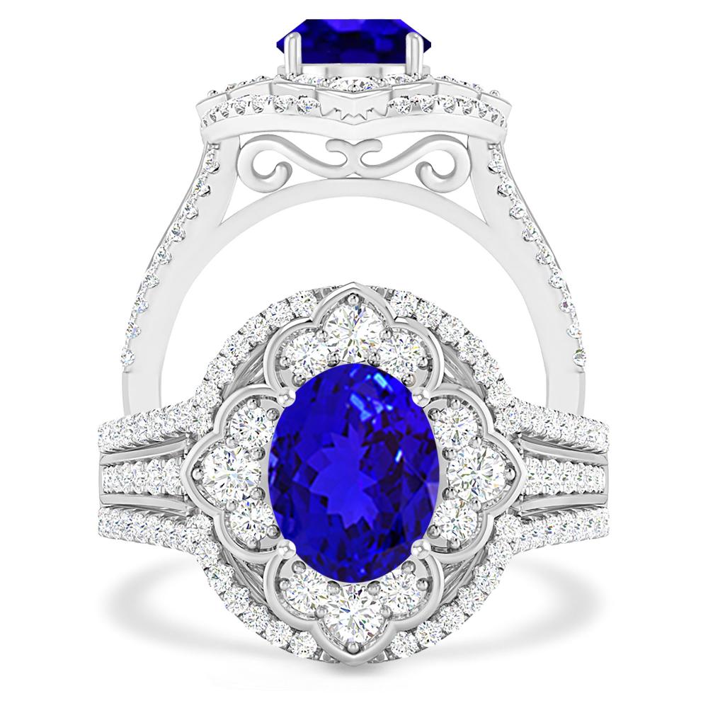 White Gold - Tanzanite