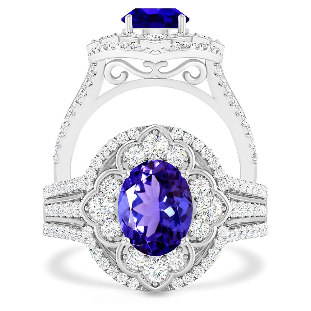 White Gold - Tanzanite