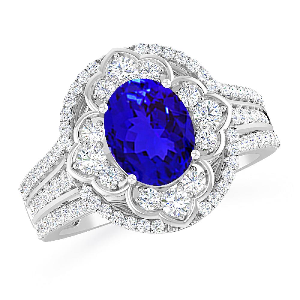 White Gold - Tanzanite