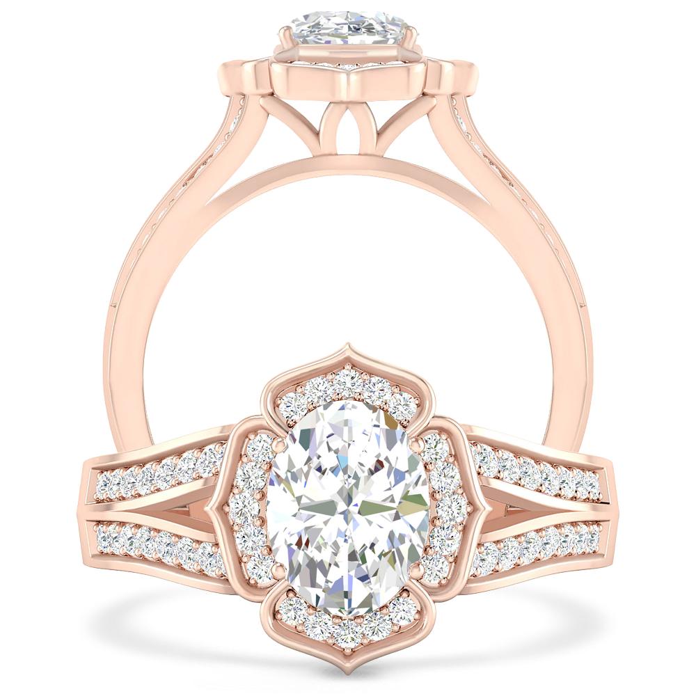 Rose Gold - Diamond