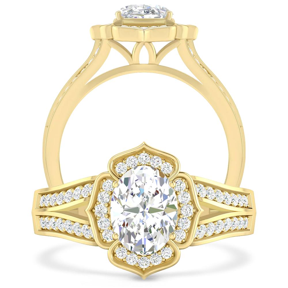 Yellow Gold - Diamond