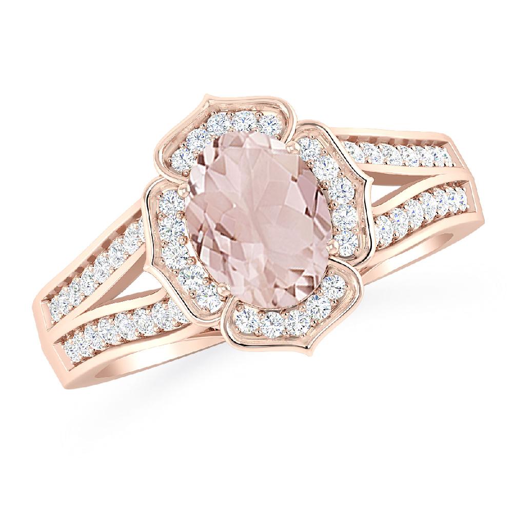 Rose Gold - Morganite