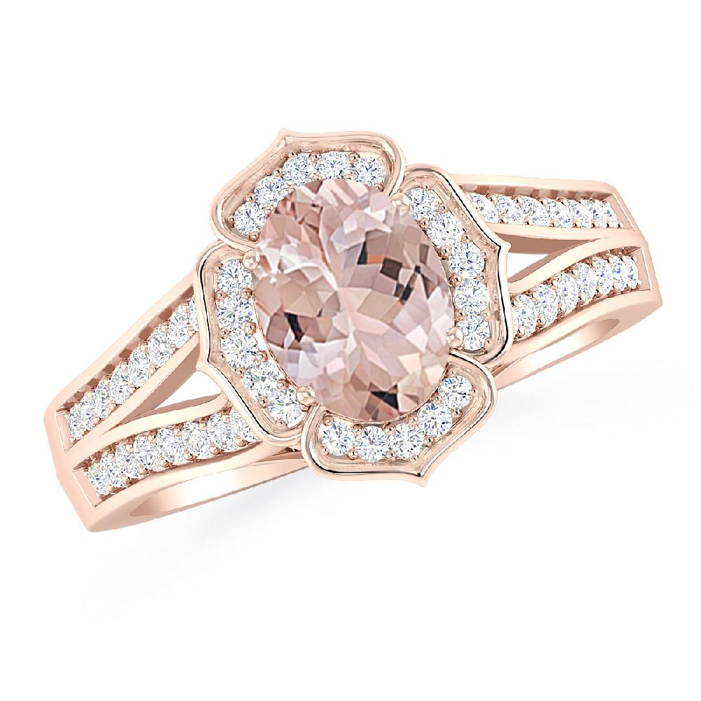 Rose Gold - Morganite